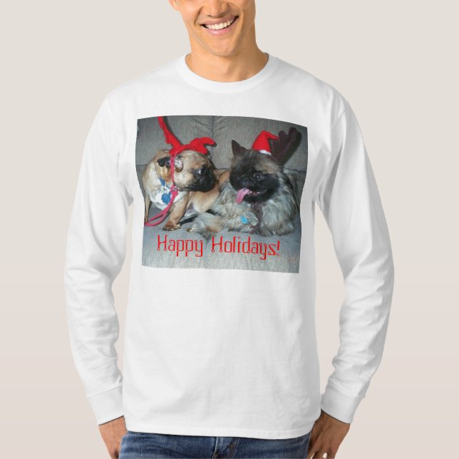 Karli & Bubba, glad helg! Tee (Framsida)