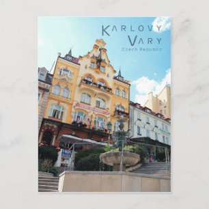 Karlovy Vary, Czech Photo Vykort