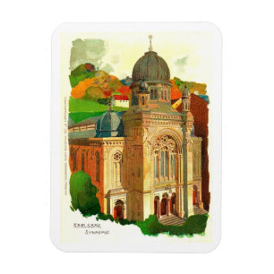 Karlovy Vary (Karlsbad) Synagogue Magnet