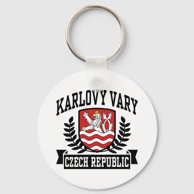 Karlovy Vary Nyckelring (Framsida)