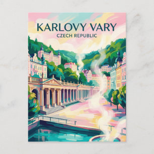 Karlovy Vary Tjeckien Vykort