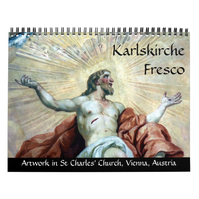 Karlskirche fresco 2025 kalender (Omslag)