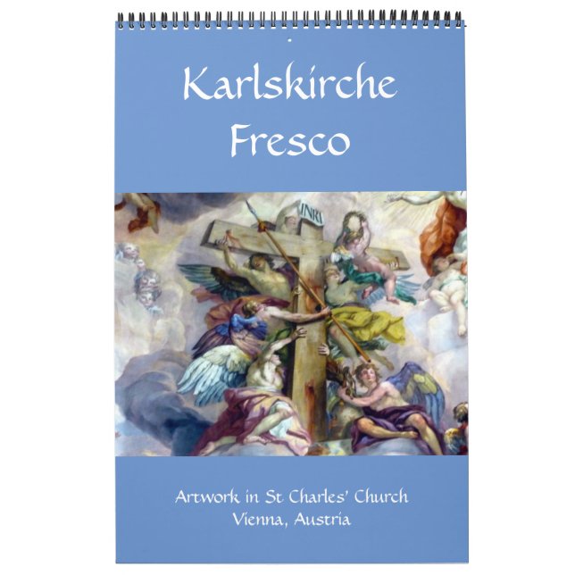 karlskirche fresk Wien Kalender (Omslag)