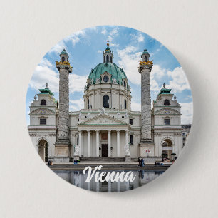 Karlskirche i Wien, Österrike Knapp
