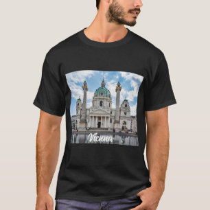 Karlskirche i Wien, Österrike T Shirt