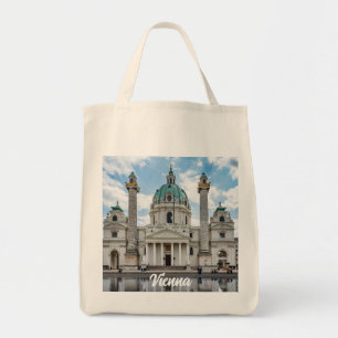 Karlskirche i Wien, Österrike Tygkasse