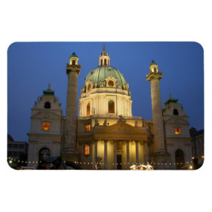Karlskirche, Wien Österrike Magnet