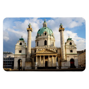 Karlskirche, Wien, Österrike Magnet