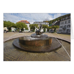 Karlsplatz (Karls torg), Heidelberg Altstadt Hälsningskort