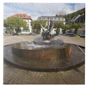 Karlsplatz (Karls torg), Heidelberg Altstadt Kakelplatta