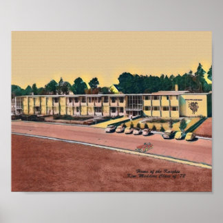 Karlsruhe American High School bild Poster