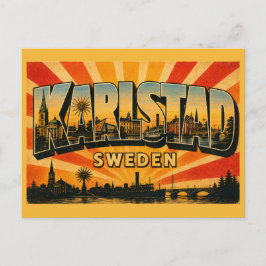 Karlstad Sverige Konst & Natur Vykort