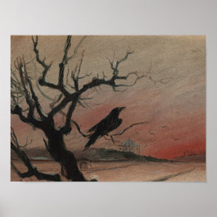 Karlstejn Raven, 1882 Poster