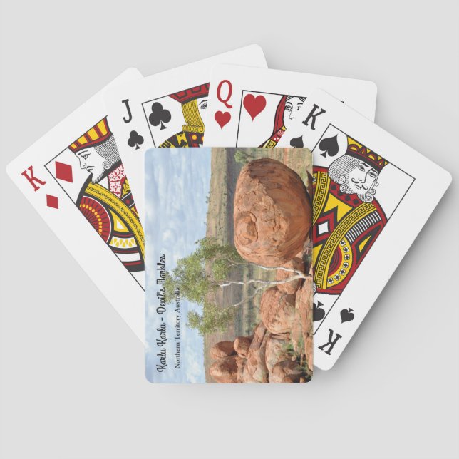 Karlu Karlu "Djävulen Marbles" Casinokort (Baksidan)