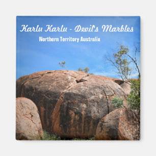 Karlu Karlu "Djävulen Marbles" Magnet