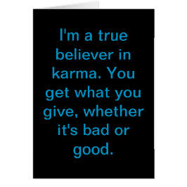 Karma2 Hälsningskort