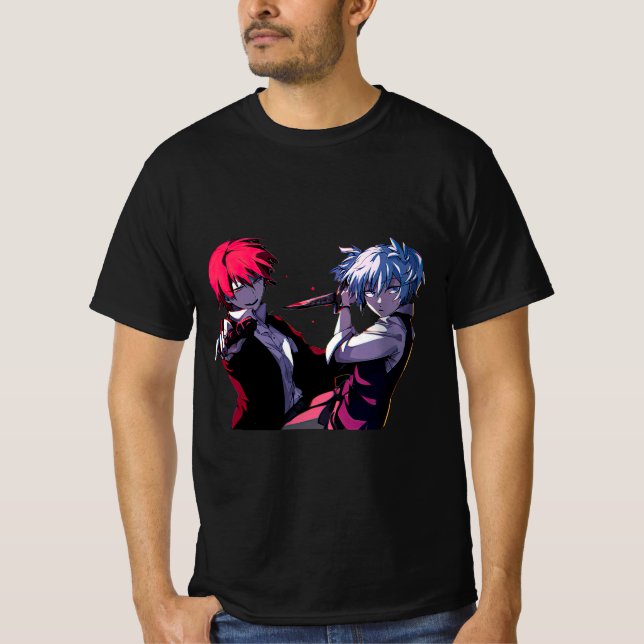 Karma Akabane Nagisa Shiota T Shirt (Framsida)