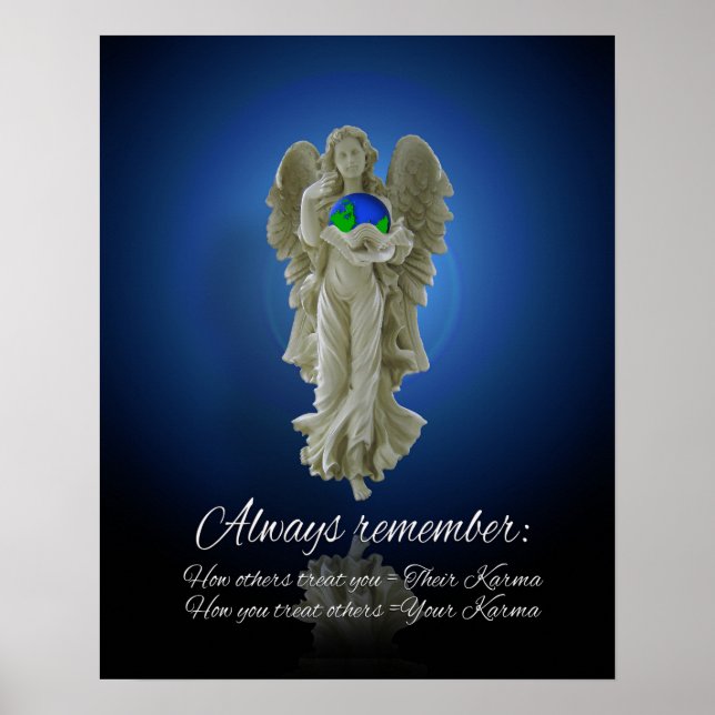 Karma angel poster (Framsidan)