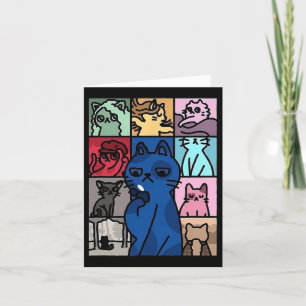 Karma är Cat Shirt Cat Lover Kort