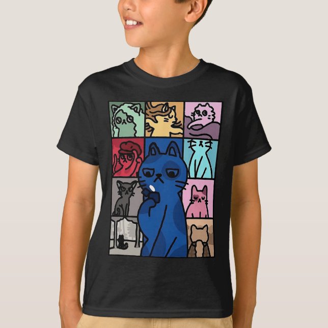 Karma är Cat Shirt Cat Lover T (Framsida)