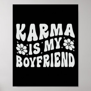 Karma är min vän Mental Health Awareness Poster