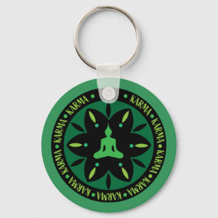 Karma Buddhist Religion - Buddhism sex sidor Nyckelring