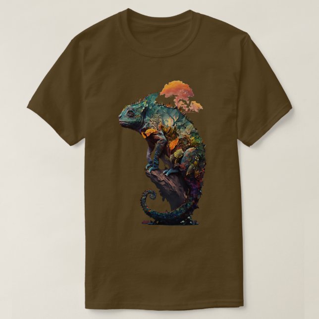 Karma Chameleon T Shirt (Design framsida)