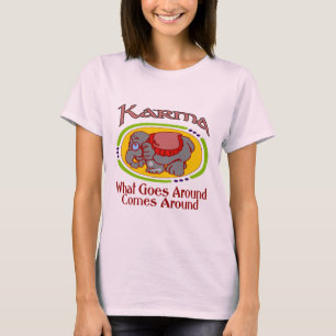 Karma Elephant Tee Shirt