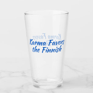 Karma föredrar den finska glasången glaskopp