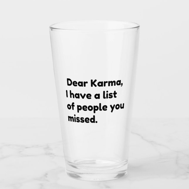 Karma Glaskopp (Framsida)