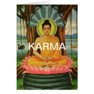 karma hälsningskort