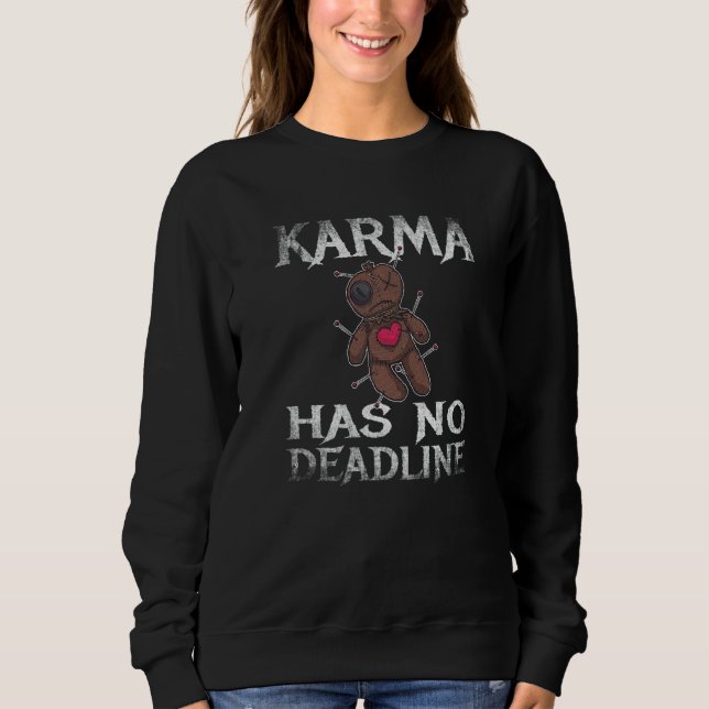 Karma har ingen tidsgräns för balansomslutning t shirt (Framsida)