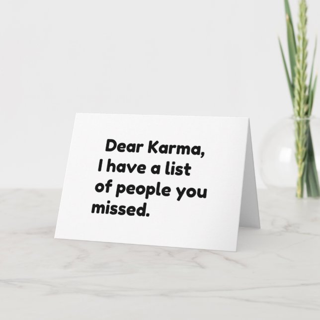 Karma Helgkort (Framsida)