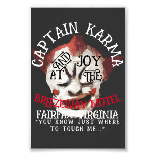 Karma Kapten & Joy Breezeway Motel Fairfax VA Fototryck