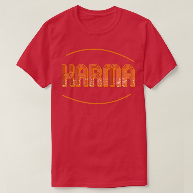 Karma Karma Buss Driver Bra Karma Bad Karma Bad Ka T Shirt (Design framsida)