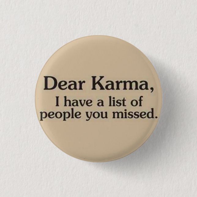 Karma knäppas klämmer fast knapp (Framsida)