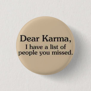 Karma knäppas klämmer fast knapp