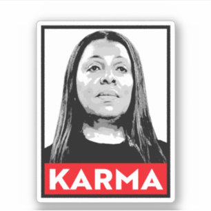 KARMA: Letitia James Klistermärken