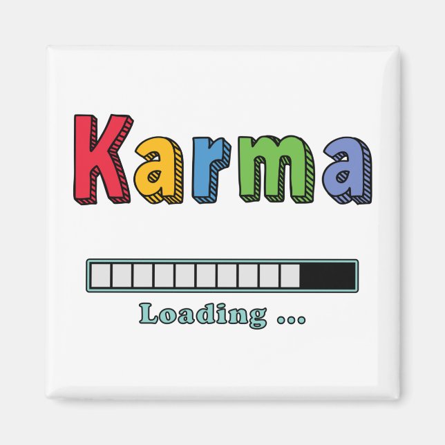 Karma Loading... Magnet (Framsidan)