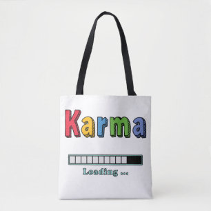 Karma Loading... Teckväska Tygkasse