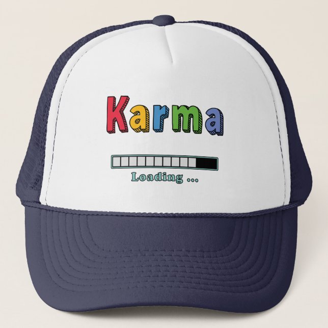 Karma Loading... Truckerkeps (Framsida)