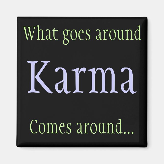 Karma Magnet (Framsidan)