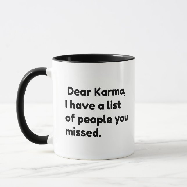 Karma Mugg (Vänster)