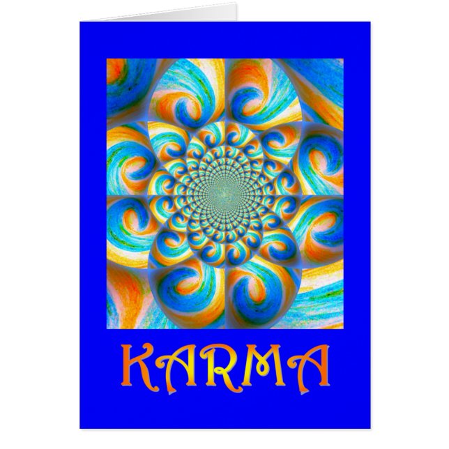 KARMA OBS KORT (Framsidan)