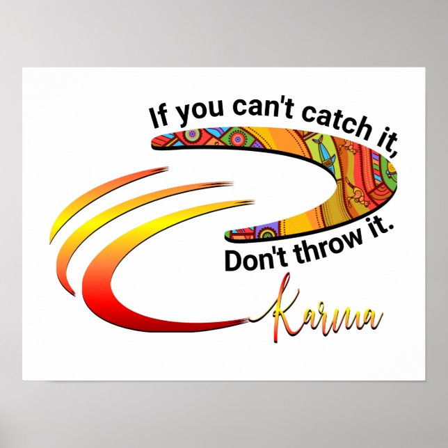 KARMA POSTER (Framsidan)