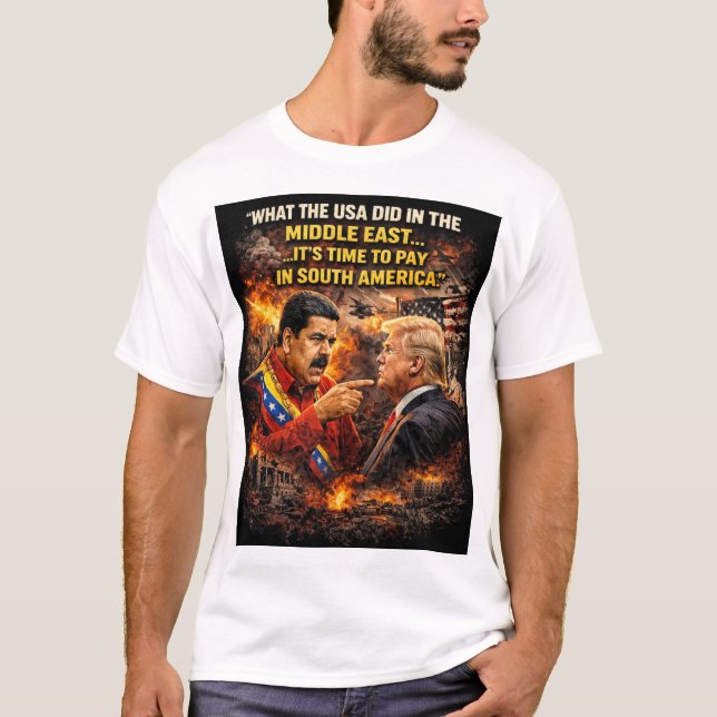 karma tillbaka maduro t shirt (Framsida)