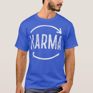 Karma tittar på inspirerande tal t shirt