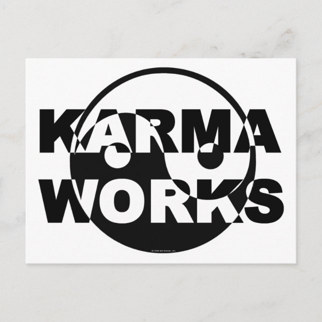 Karma Works Vykort (Framsida)