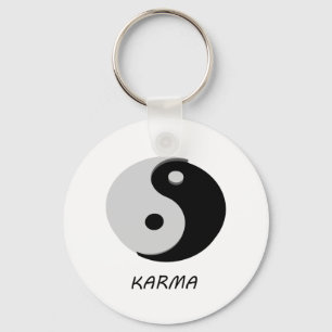 Karma Ying Yang Nyckelring