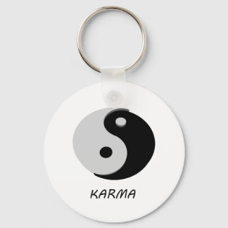 Karma Ying Yang Nyckelring